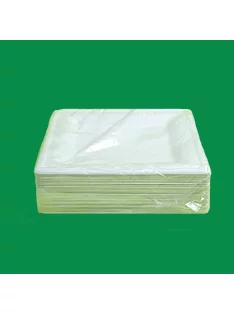 Cukornád tányér 20 cm, négyszög 