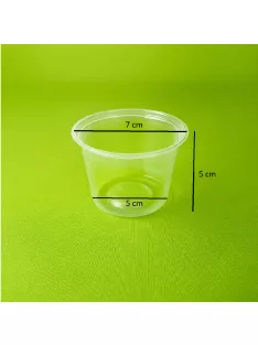 Szószos tálka 100 ml alj 