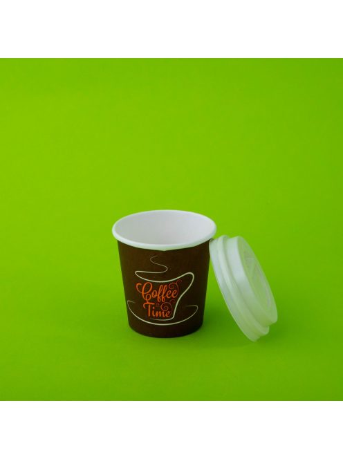 Papír pohár tető 340 ml / 400 ml, fehér