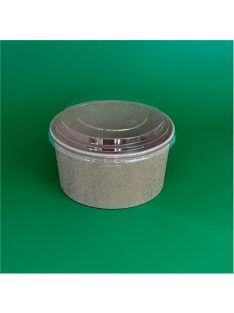 Papír salátás tégely 1 000 ml, Kraft         