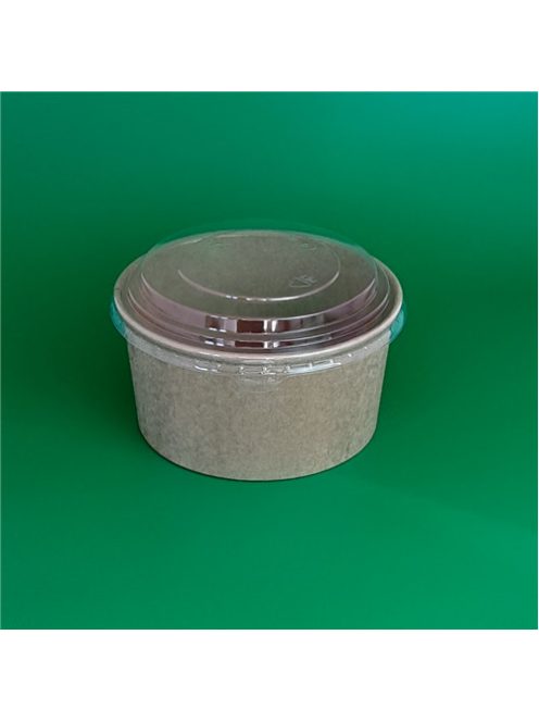 Papír salátás tégely 1 000 ml, Kraft         
