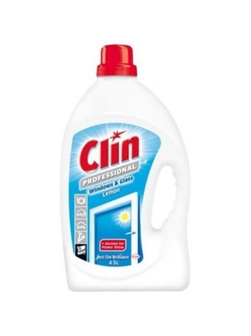 Clin ablaktisztító Professional W&G Lemon utántöltő 4 l 