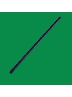 Papír szívószál, fekete 25 cm