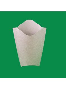 Krumplis papír tasak közepes 115 × 160 mm, kraft