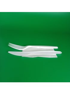 Kés, villa, szalvéta, PS