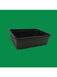 Univerzális tál 750 ml alj, fekete 