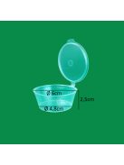 Egybefedeles szószos tálka 50 ml