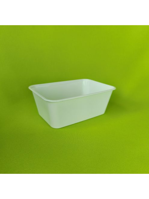 Fröccsöntött univerzális tál 930 ml fehér alj
