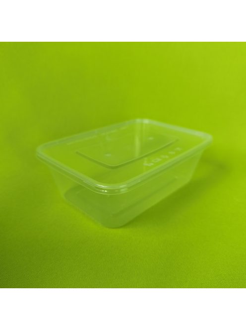 Fröccsöntött univerzális tál 750 ml átlátszó alj + tető