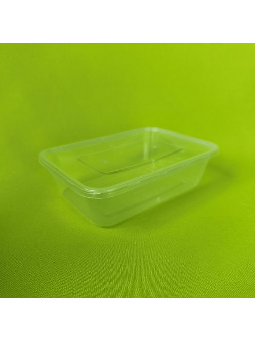 Fröccsöntött univerzális tál 650 ml átlátszó alj + tető