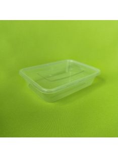   Fröccsöntött univerzális tál 500 ml átlátszó alj + tető