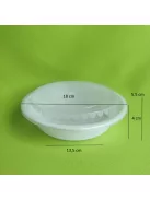 Leveses tál prémium 500 ml, alj+tető 