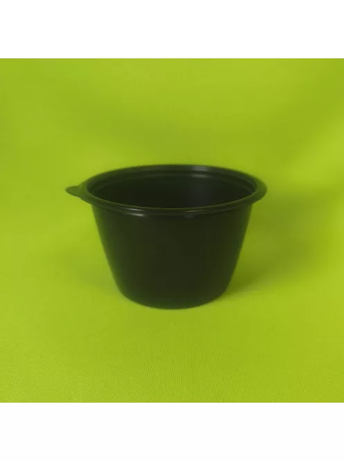 Leveses tál 750 ml alj, fekete