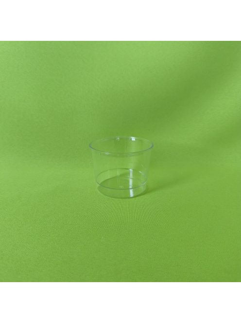 Desszertes kínáló, 180 ml, prémium víztiszta
