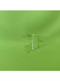 Desszertes kínáló, 180 ml, prémium víztiszta