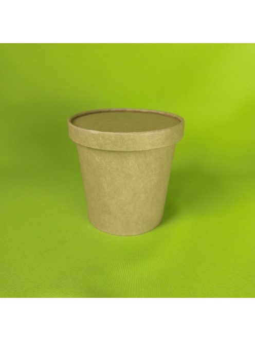 Papír leveses pohár 750 ml alj Kraft 