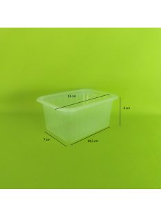 Varia tál alj 425 ml, átlátszó