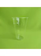 Műanyag pohár 400 ml, átlátszó