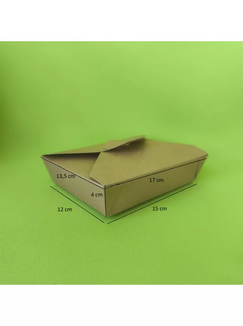 Papír menübox 1 000 ml, barna