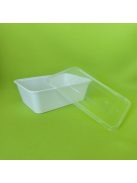 Univerzális tál, fröccsöntött 750 ml alj + tető