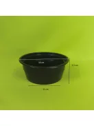 Gulyás tál 500 ml alj fekete