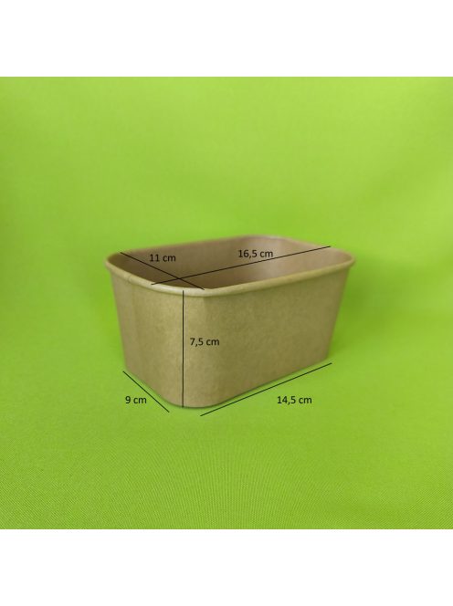 Papír svéd tál 1000 ml alj