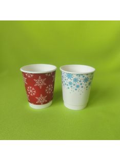 Papír pohár 200 ml duplafalú