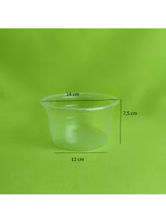 Gulyás tál 750 ml alj víztiszta 