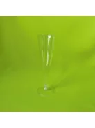 Műanyag pezsgős pohár 100 ml