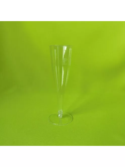 Műanyag pezsgős pohár 100 ml