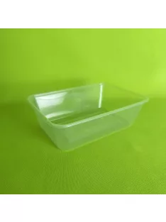   Fröccsöntött univerzális tál 650 ml átlátszó alj + tető
