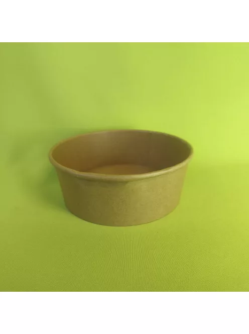 Papír salátás tégely 1 300 ml, Kraft         