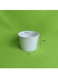 Fagyis tálka 250 ml, fehér