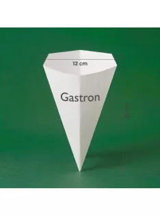 Egyedi torpedó tasak 120 mm x 240 mm, fehér